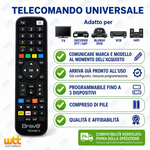 Telecomando universale - telecomando,